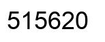 Number 515620 black image