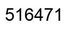 Número 516471 imagen negro