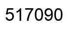 Number 517090 black image