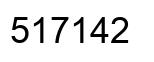 Número 517142 imagen negro