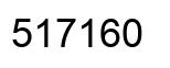 Number 517160 black image