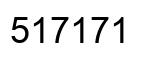 Número 517171 imagen negro