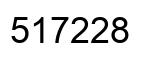 Número 517228 imagen negro