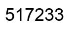 Número 517233 imagen negro