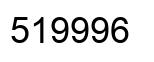 Number 519996 black image