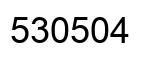 Número 530504 imagen negro