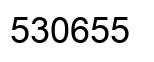 Number 530655 black image