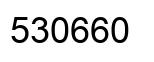 Number 530660 black image