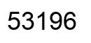 Number 53196 black image