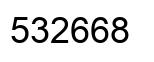 Número 532668 imagen negro