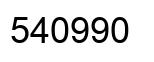 Número 540990 imagen negro