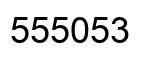 Número 555053 imagen negro