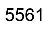 Número 5561 imagen negro