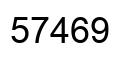 Número 57469 imagen negro
