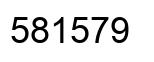 Número 581579 imagen negro