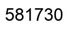 Número 581730 imagen negro