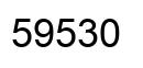 Número 59530 imagen negro