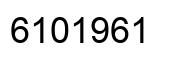 Número 6101961 imagen negro