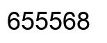 Number 655568 black image