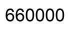 Number 660000 black image