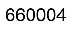 Number 660004 black image