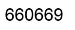 Number 660669 black image