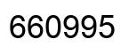 Número 660995 imagen negro