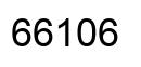 Number 66106 black image