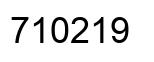 Número 710219 imagen negro