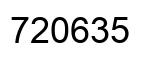 Número 720635 imagen negro