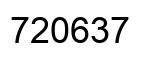 Número 720637 imagen negro