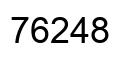Número 76248 imagen negro