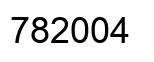 Number 782004 black image