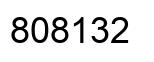 Número 808132 imagen negro