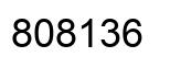 Número 808136 imagen negro