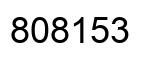 Número 808153 imagen negro