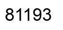 Número 81193 imagen negro