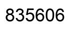 Number 835606 black image