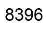 Number 8396 black image