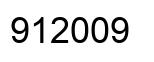 Number 912009 black image