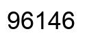 Número 96146 imagen negro