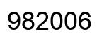 Number 982006 black image