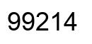 Número 99214 imagen negro