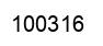 Número 100316 imagen negro