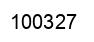 Number 100327 black image