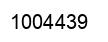 Number 1004439 black image