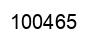 Number 100465 black image