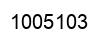 Number 1005103 black image