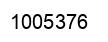 Number 1005376 black image