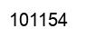 Number 101154 black image